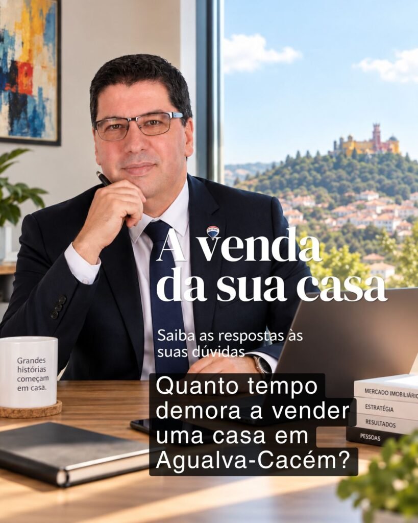 Quanto tempo demora a vender uma casa em Agualva-Cacém?